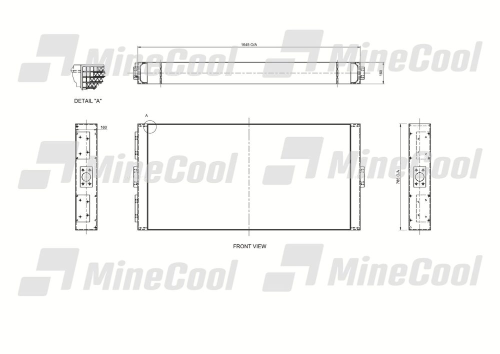 COOLER HYDRAULIC OIL COMPLETE HITACHI EX5600-6 - Image 3