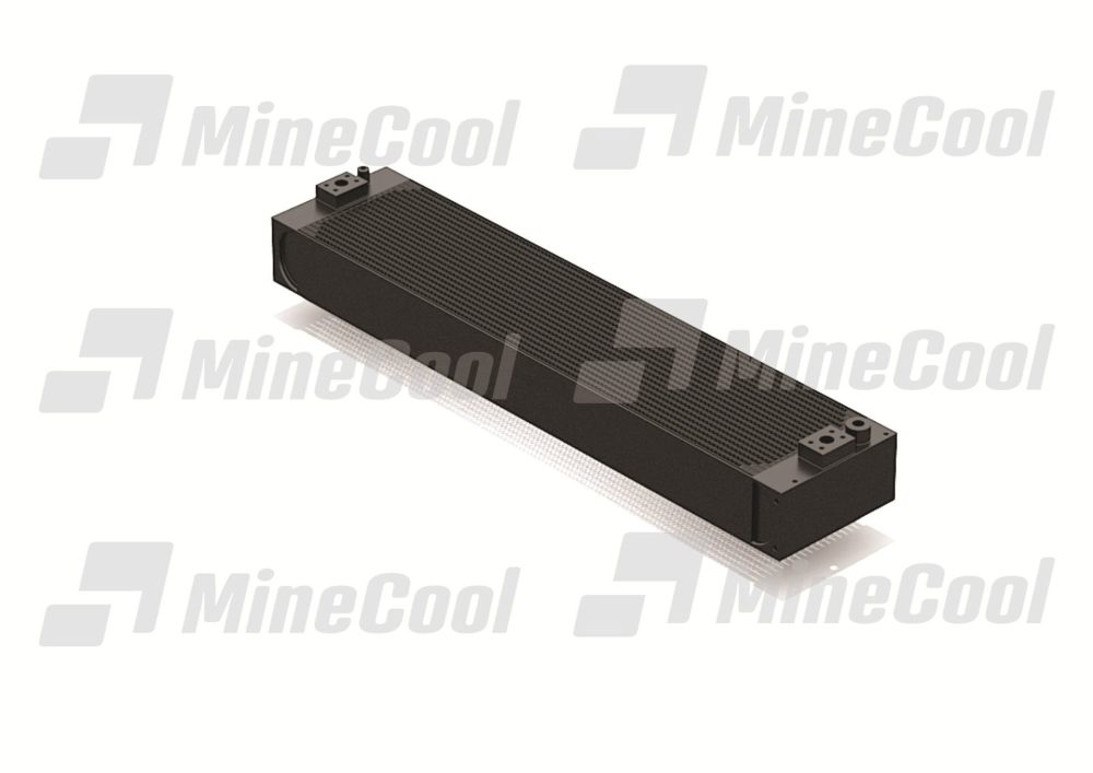 COOLER HYDRAULIC OIL SPLITTER BOX COMPLETE LIEBHERR 996 996B - Image 2