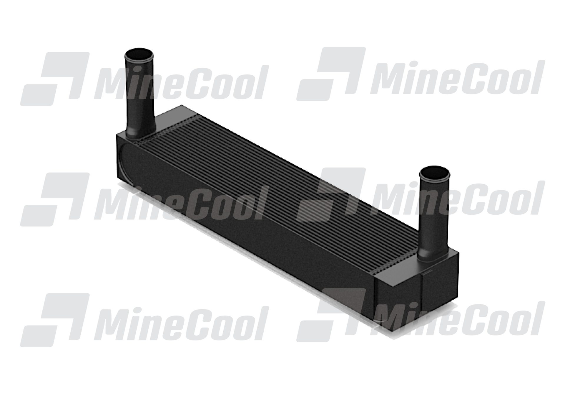 COOLER CHARGE AIR COMPLETE ASSY CASE 8000 / 8800 HARVESTER - Image 2