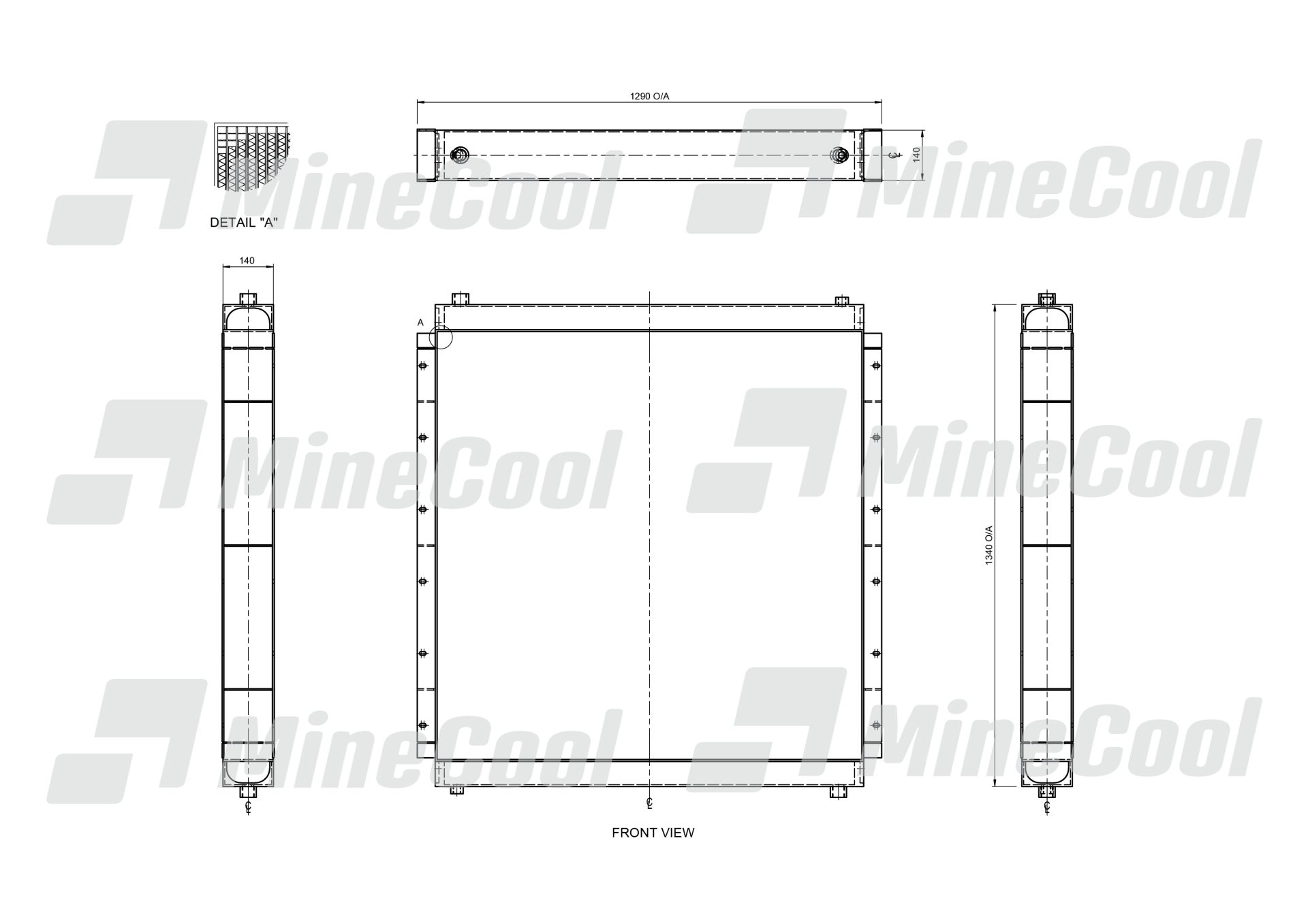 COOLER TRANSMISSION OIL COMPLETE KENWORTH C540 - Image 3