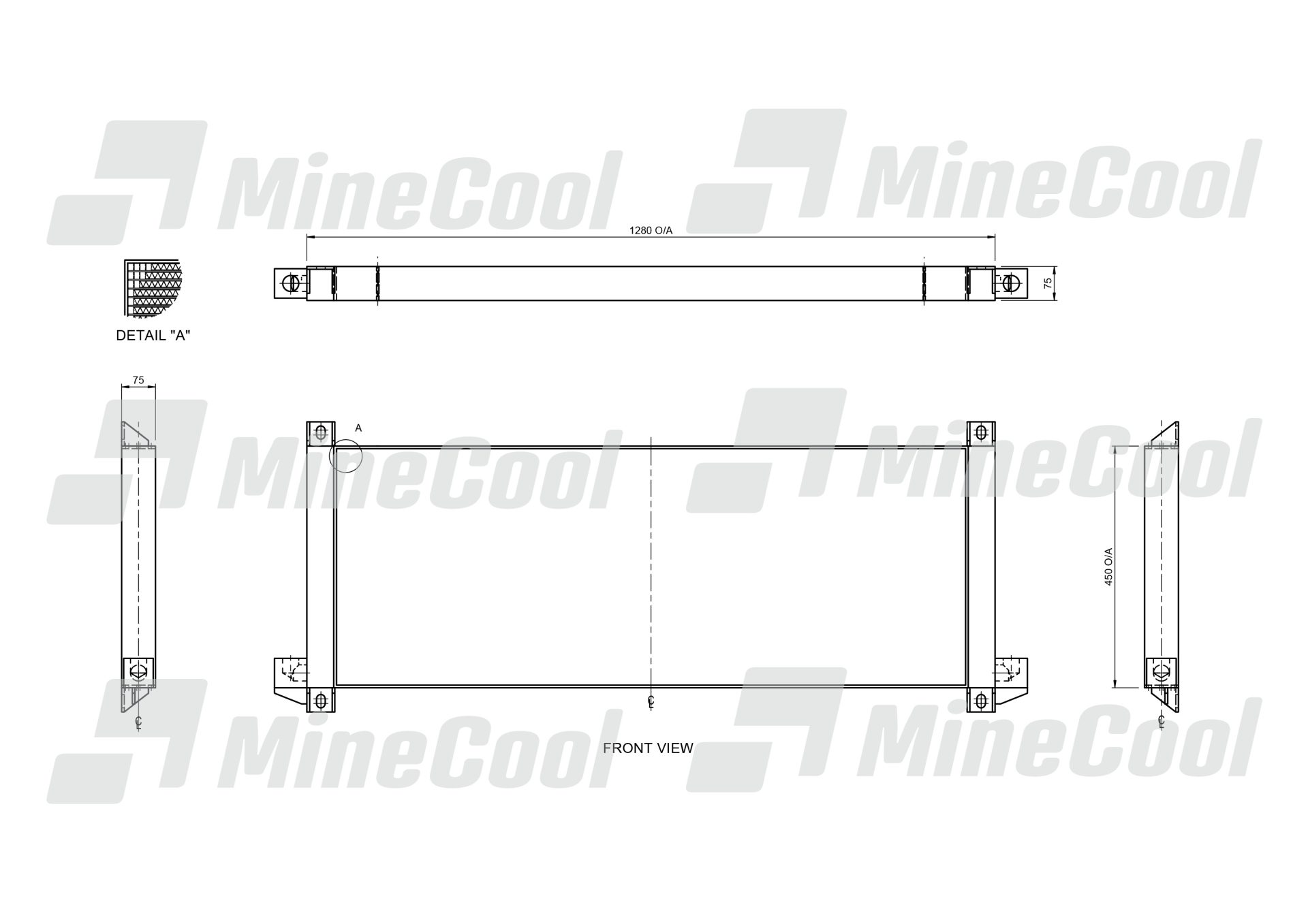 COOLER HYDRAULIC OIL COMPLETE CAT R2900G R3000H - Image 3