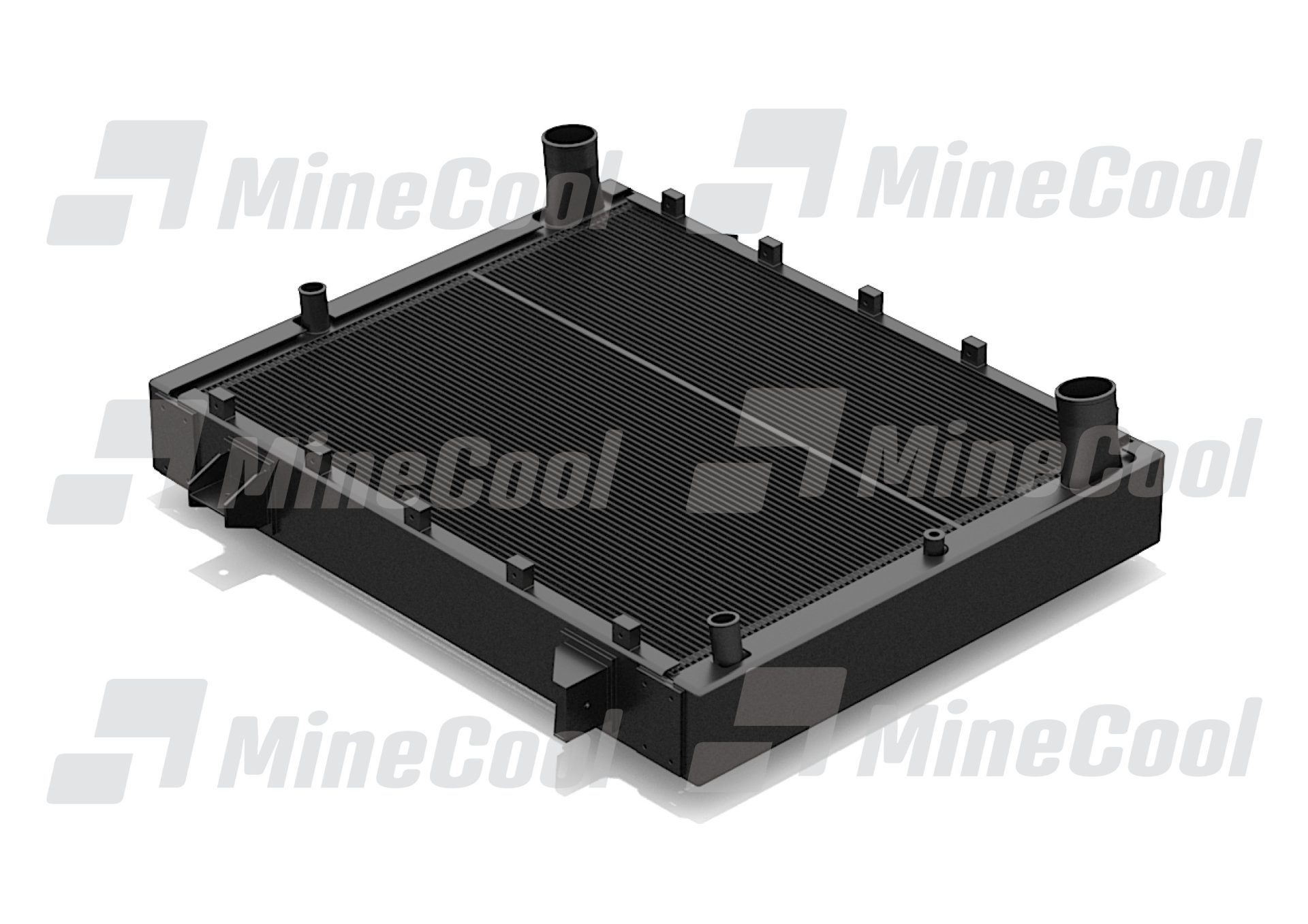 COOLER RADIATOR & CHARGE AIR COMPLETE ASSY CLYDE 24T LOCO