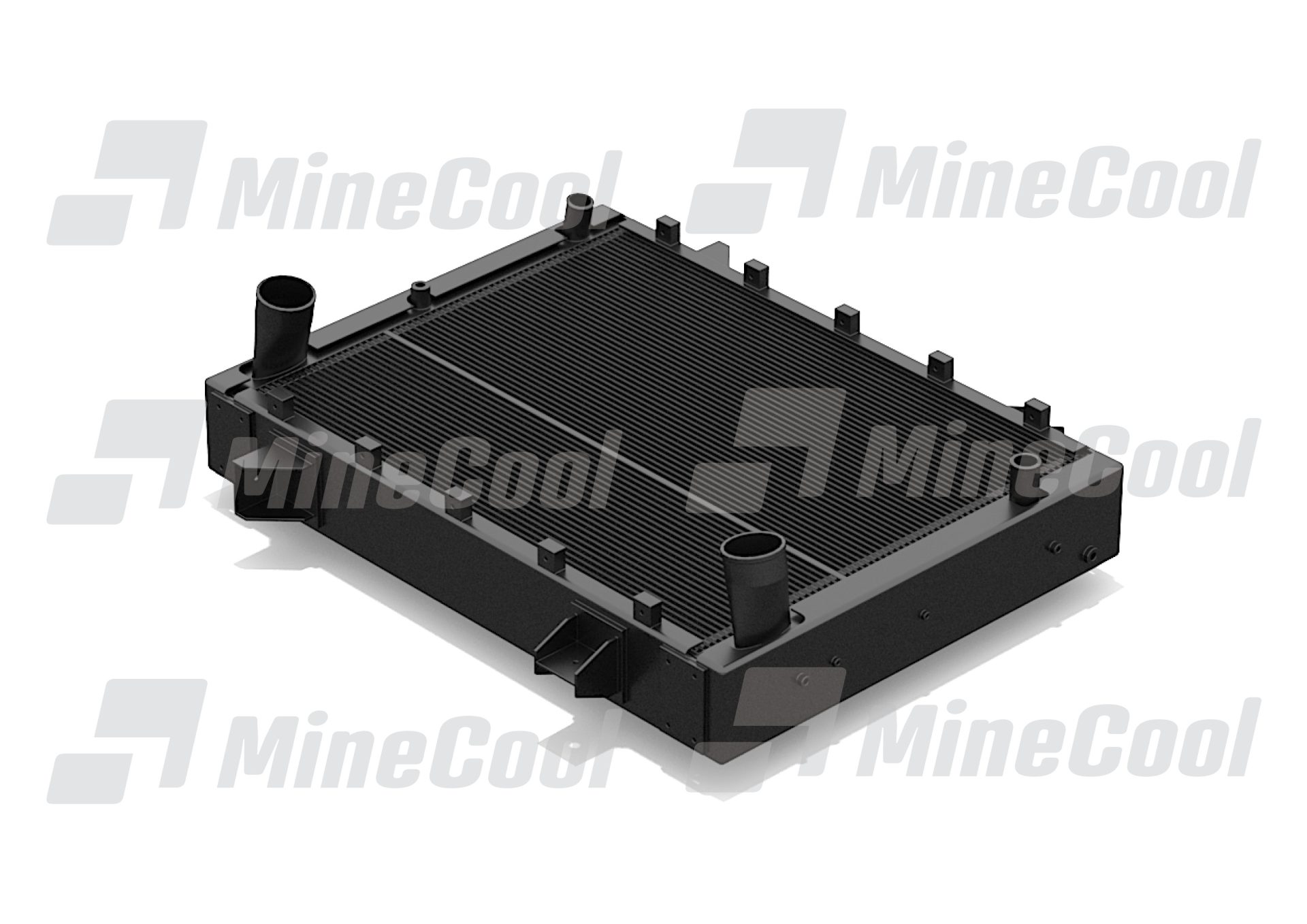 COOLER RADIATOR & CHARGE AIR COMPLETE ASSY CLYDE 18T LOCO - Image 2