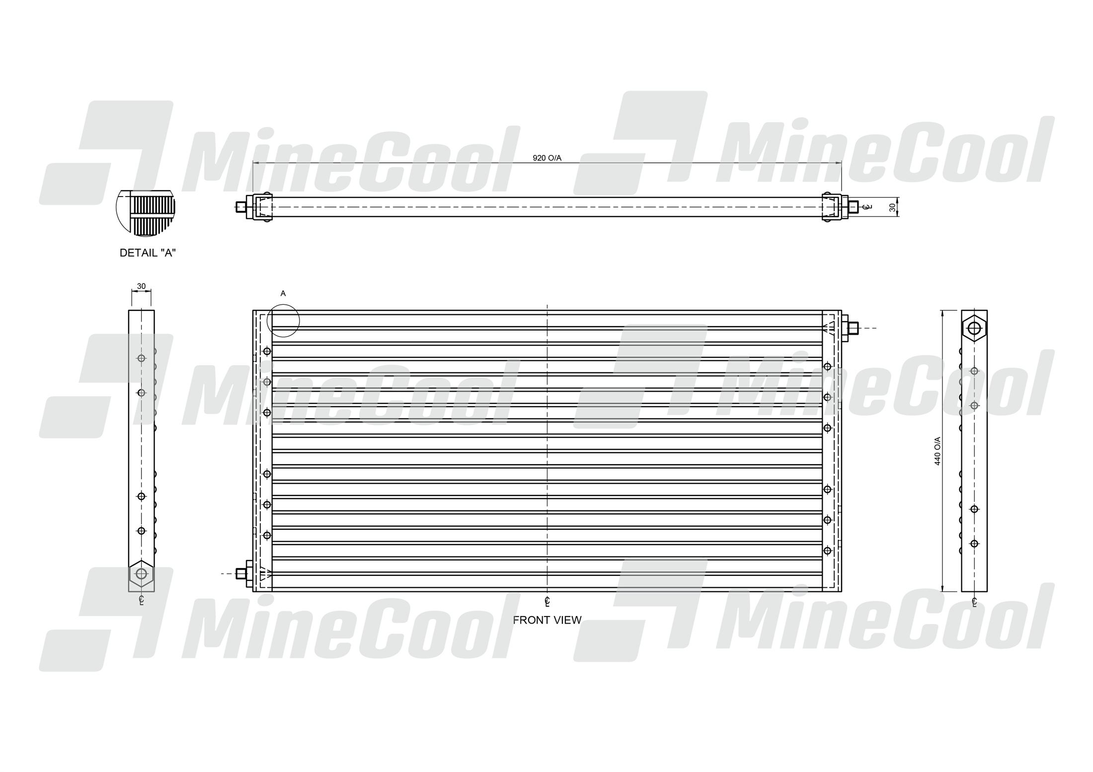 CORE AS-CONDENSER A/C CAT 785D 789D 793C - Image 3